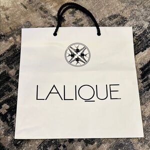 Lalique White Shopping Bag